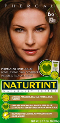 Naturtint Permanent Hair Color Dark Golden Blonde 6G - 5.28 Oz - Image 2