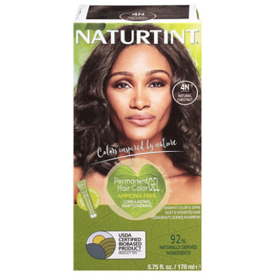 Naturtint Hair Color Permanent Natural Chestnut 4N - 5.28 Oz - Image 3