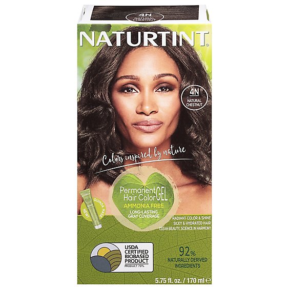 Naturtint Hair Color Permanent Natural Chestnut 4N - 5.28 Oz