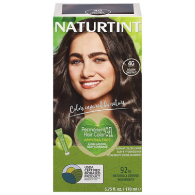 Naturtint Hair Color Permanent Golden Chestnut 4G - 5.28 Oz - Image 3