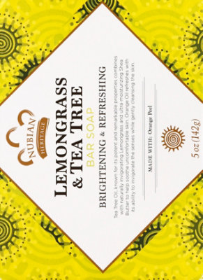 Nubian Heritage Soap Lemongrass & Tea Tree - 5 Oz - Image 3