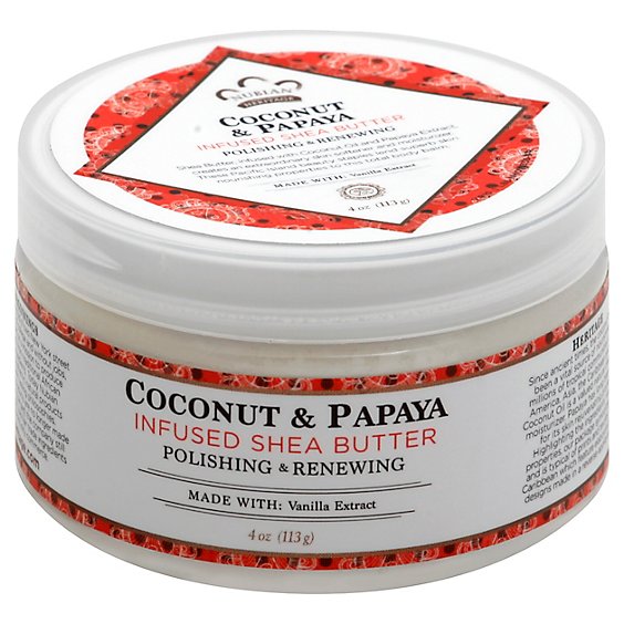 Nubian Heritage Shea Butter Infused with Coconut & Papaya - 4 Oz