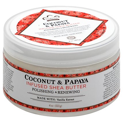 Nubian Heritage Shea Butter Infused with Coconut & Papaya - 4 Oz - Image 1