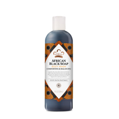 Nubian Heritage Body Wash African Black Soap - 13 Oz - Image 2