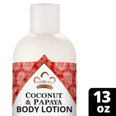 Nubian Heritage Lotion Coconut & Papaya - 13 Oz