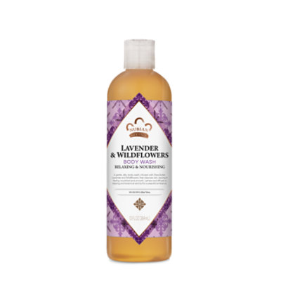 Nubian Heritage Body Wash Lavender & Wildflowers with Vitamin E - 13 Oz - Image 2