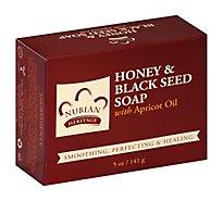 Nubian Heritage Soap Honey & Black Seed with Apricot Oil & Wild Honey - 5 Oz