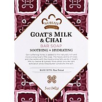 Nubian Heritage Soap Goats Milk & Chai - 5 Oz - Image 1
