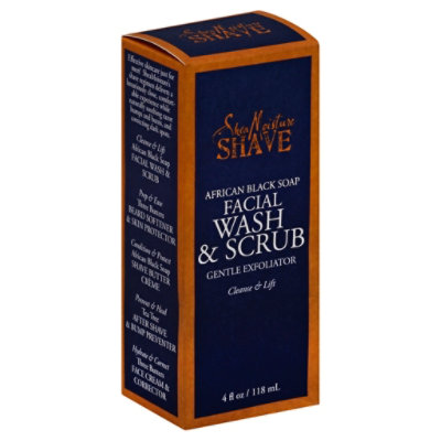 Sheam Men Face Wash & Scrub - 4.0 Oz