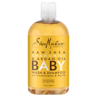 Shea Moisture Baby Wash & Shampoo Head-to-Toe Raw Shea Chamomile & Argan Oil - 13 Oz - Image 3