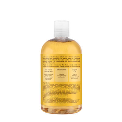 Shea Moisture Baby Wash & Shampoo Head-to-Toe Raw Shea Chamomile & Argan Oil - 13 Oz - Image 6