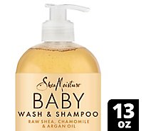 Shea Moisture Baby Wash & Shampoo Head-to-Toe Raw Shea Chamomile & Argan Oil - 13 Oz