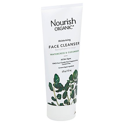 Nouri Face Cleanser Moistrzng - 6.0 Oz - Image 1