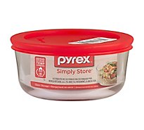 Pyrex Simply Store Glass Storage 2 Cup Round - Each