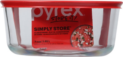 Pyrex Simply Store Glass Storage 7 Cup Round - Each - Image 4