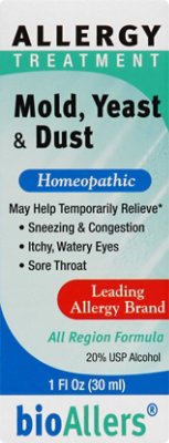 Bioal Allergy Mold Yeast Dust - 1.0 Oz - Image 2