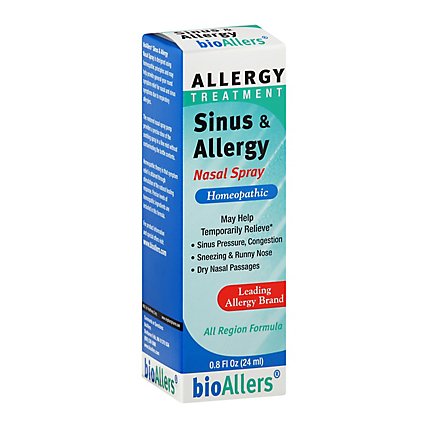 Bioal Allergy Nasal Spray - .8 Oz - Image 1