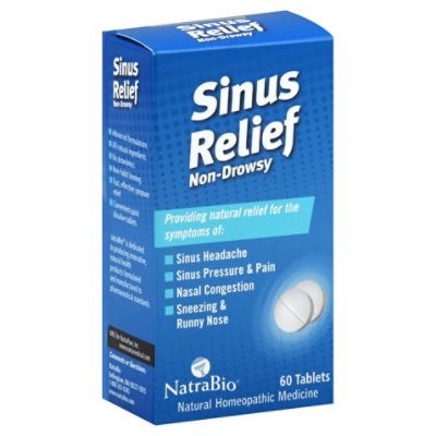 Natra Sinus Relief - 60 Count