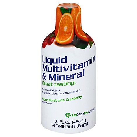 1step Vitamin Multi Liq - 16.0 Oz