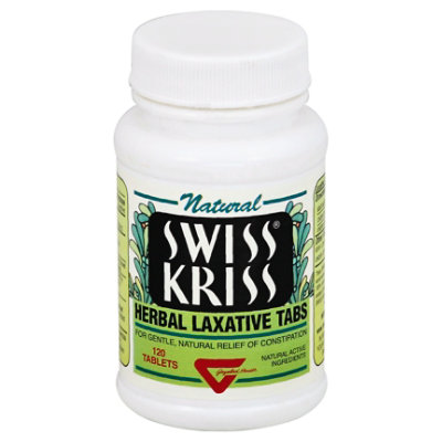 Swiss Laxative Herbal - 120 Count