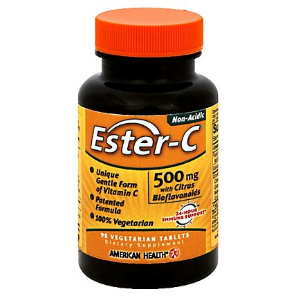 American Health Ester C 1000mg Citrus Bioflavonoids Tablets - 90 Count - Image 1