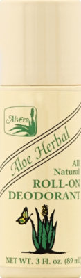 Alvera All Natural Aloe Herbal Roll On Deodorant - 3.0 Oz - Image 2