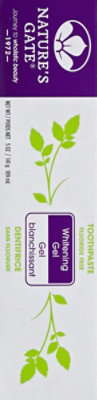 Natures Gate Toothpaste Gel Whitening - 5 Oz - Image 3