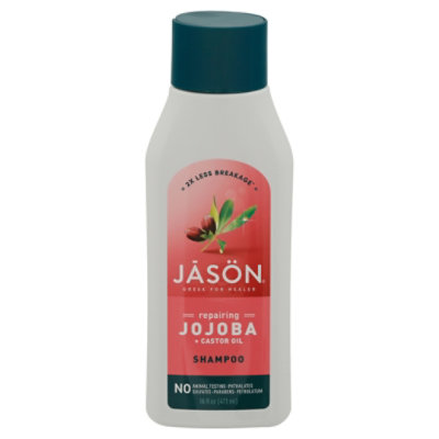 Jason Shampoo Pure Natural Long & Strong Jojoba - 16 Oz - Image 2