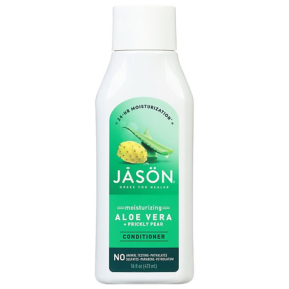 Jason Conditioner Moisturizing 84% Aloe Vera for Dry Hair - 16 Oz
