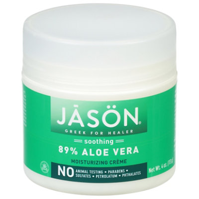 Jason Moisturizing Creme Pure Natural Soothing - 4 Oz - jewelosco