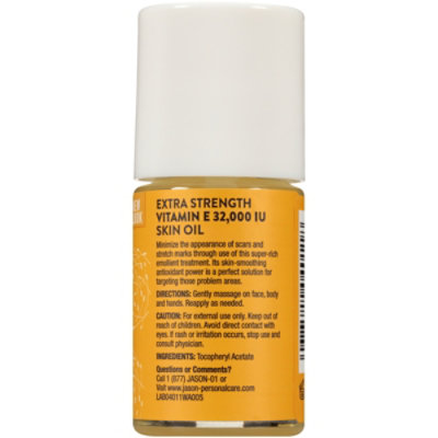 Jason Vitamin E Extra Strength 32 000 IU Skin Oil - 1 Oz - Image 5