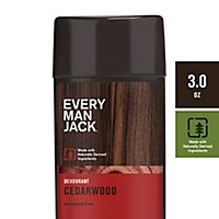 Every Man Jack Body Deodorant Cedarwood - 3 Oz - Image 2