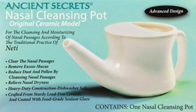 Ancient Secrets Nasal Cleansing Pot - Each - Image 2