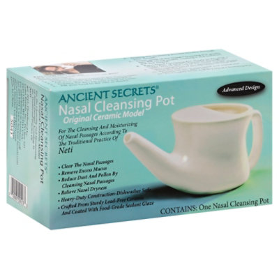 Ancient Secrets Nasal Cleansing Pot - Each - Image 1