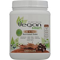 Naturade Vegan Smart Nutritional Shake All-In-One Chocolate - 24.34 Oz - Image 2