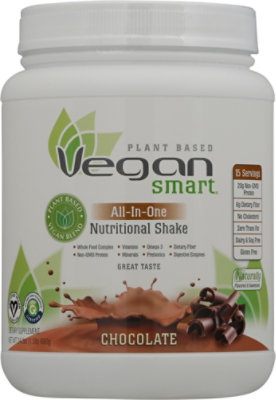 Naturade Vegan Smart Nutritional Shake All-In-One Chocolate - 24.34 Oz - Image 2