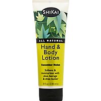 ShiKai Lotion Hand & Body Cucumber Melon - 8 Oz - Image 2