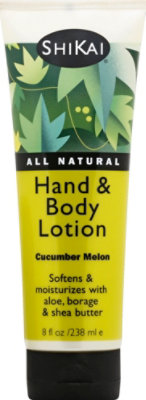 ShiKai Lotion Hand & Body Cucumber Melon - 8 Oz - Image 2