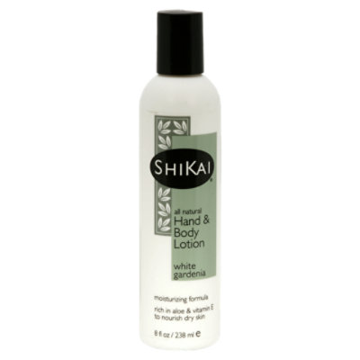 ShiKai Lotion Hand & Body White Gardenia - 8 Oz