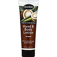 ShiKai Lotion Hand & Body Coconut - 8.0 Oz - Image 2