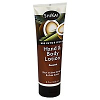 ShiKai Lotion Hand & Body Coconut - 8.0 Oz - Image 1