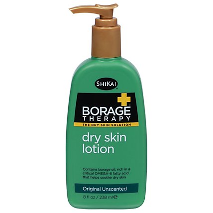 ShiKai Borage Therapy Lotion Dry Skin Original Unscented - 8 Oz - Image 3