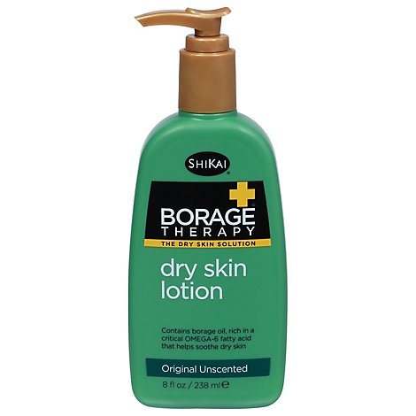 ShiKai Borage Therapy Lotion Dry Skin Original Unscented - 8 Oz