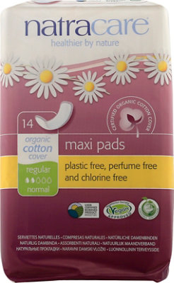 Natracare Natural Pads Regular - 14 ea - Image 2