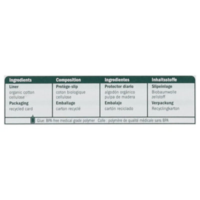 Natracare Natural Panty Liners Curved - 30 Count - Image 3