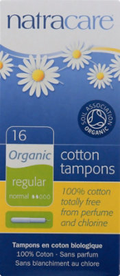 Natracare Tampons With Applicator - 16 Count - Image 2