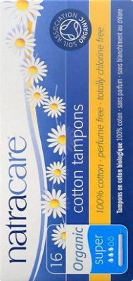 Natracare Tampons With Applicator Super - 16 Count - Image 4