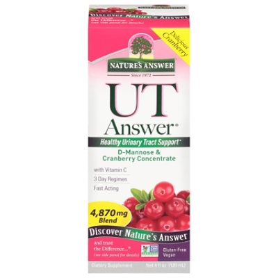 Natures Answer UT Answer Concentrated 3 Day Regimen - 4 Oz - Image 3