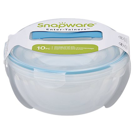 Snapware Food Storage Plastic 10 Piece - Each - Image 1