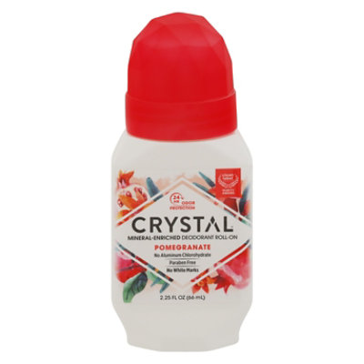 Crystal Body Deodorant Roll-On Pmgrnte - 2.25 Oz - Image 3